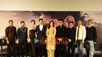 Photos: Sidharth Malhotra, Disha Patani and others snapped at Yodha trailer launch in Ahmedabad