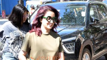 Photos: Tisca Chopra spotted outside clinic in Santacruz