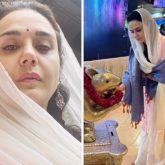 Preity Zinta seeks blessings at Siddhivinayak temple before Lahore 1947 shoot; watch