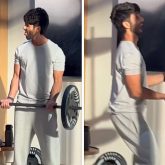 Shahid Kapoor delights fans with playful gym antics; Kriti Sanon reacts