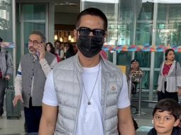 Shahid Kapoor gets clicked with son Zain at the airport