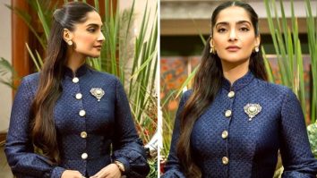 Sonam Kapoor shares inside pics from bash she hosted at lavish Delhi home dressed in bespoke blue co-ord set by Kunal Rawal