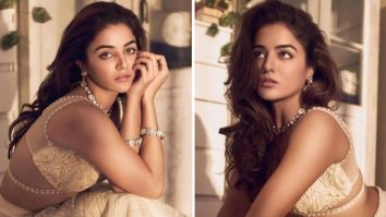 Wamiqa Gabbi is an ethnic dream come true in beige lehenga by Jade by MK