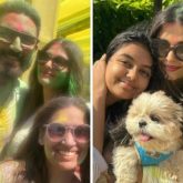 Aishwarya Rai Bachchan celebrates Holi with Aaradhya and Abhishek Bachchan
