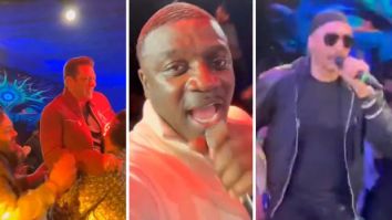 Anant Ambani and Shera lift Salman Khan as Akon and Sukhbir set the groove with Punjabi dhol beats, watch viral video