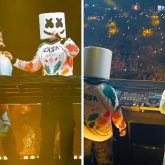 Armaan Malik joins hands with DJ Marshmello as they take 13,000 Mumbai fans by surprise by teasing unreleased song at Holi concert in Mumbai, watch