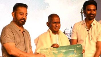 BREAKING: Kamal Haasan launches exciting, RETRO-style poster of Dhanush-starrer Illaiyaraaja at a memorable event in Chennai