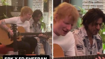 Ed Sheeran does a private performance of ‘Perfect’ for Shah Rukh Khan in this adorable video