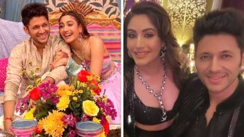 Ishqbaaz bride Surbhi Chanda dances to Punjabi beats at Haldi ceremony; performs on romantic number with Karan Sharma on Sufi night