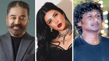 Kamal Haasan along with Shruti Haasan and Lokesh Kanagaraj introduce their song ‘Inimel’ with this first poster