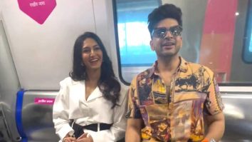 Karan Kundrra & Erica Fernandes enjoy their metro ride with paps