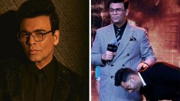 Karan Johar jokes about his “Wannabe Gen Z” moment after Varun Dhawan touches his feet at Amazon Prime Video event 