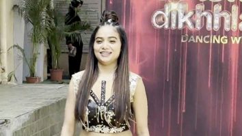 The cutest & goofiest of all! Manisha Rani at Jhalak Dikhhla Jaa set