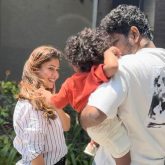 Nayanthara shares endearing photos of her twins reuniting with Vignesh Shivan after he returns from a work-trip