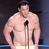Oscars 2024 John Cena shocks audiences as he appears naked at the Academy Awards stage paying nod to infamous 1974 incident, watch