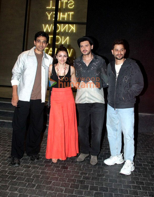 Photos: Kunal Kemmu, Soha Ali Khan, Pratik Gandhi, Divyendu Sharma and others snapped at Madgaon Express screening Photos: Kunal Kemmu, Soha Ali Khan, Pratik Gandhi, Divyendu Sharma and others snapped at Madgaon Express screening