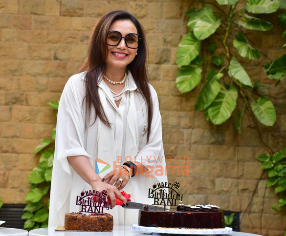 Photos: Rani Mukerji snapped cutting cake ahead of her birthday