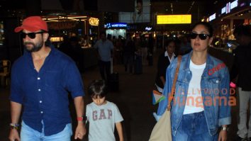 Photos: Saif Ali Khan, Kareena Kapoor Khan, Priyanka Chopra Jonas and Nick Jonas snapped at the airport