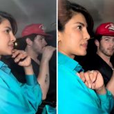 Priyanka Chopra and Nick Jonas get decked up as they head to Farhan Akhtar’s residence for a get-together, see video