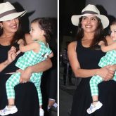 Priyanka Chopra makes a return to Mumbai with daughter Malti Marie Chopra Jonas, videos from airport go viral