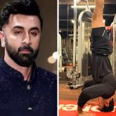 Ranbir Kapoor impresses with a headstand during a gym training session; fans wonder if he is prepping for Ramayan