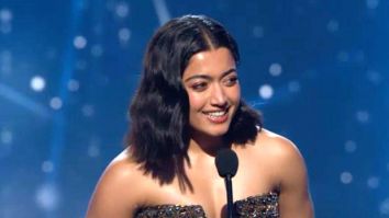 Rashmika Mandanna graces Crunchyroll Anime Awards 2024 stage in stylish off-shoulder attire, see pics
