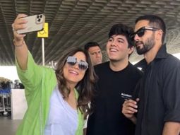 Shahid Kapoor greets paps with a smile as he gets clicked at the airport
