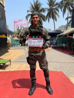 Yodha on the sets