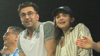 Alia Bhatt and Ranbir Kapoor spotted cheering for Mumbai City FC at Indian Super League semi-final, watch