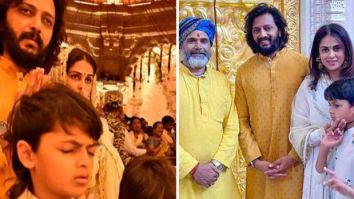 Riteish Deshmukh and Genelia Deshmukh visit Ram Mandir in Ayodhya with sons, see pics