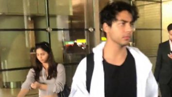 The rocking brother-sister duo! Aryan & Suhana Khan at the airport
