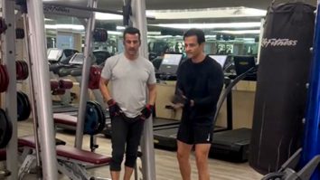 Siblings that workout together, stay together! Rohit & Ronit Roy
