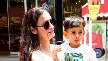 Photos: Dia Mirza snapped outside a mall in Santacruz