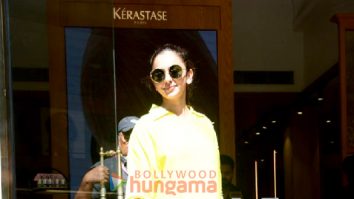 Photos: Rakul Preet Singh snapped outside a salon in Bandra