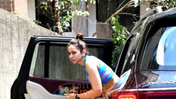 Photos: Rakul Preet Singh snapped outside clinic in Santacruz