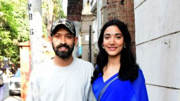 Photos: Vikrant Massey and Medha Shankr snapped at Vidhu Vinod Chopra’s office in Santacruz