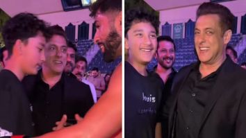 Salman Khan shares a laugh with Sanjay Dutt’s son Shahraan at Karate Combat event in Dubai, watch