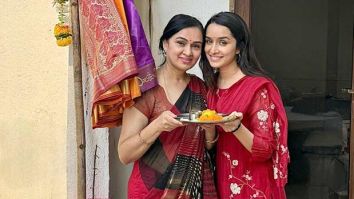 Shraddha Kapoor shares photos of her Gudi Padwa celebration with family