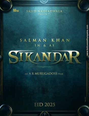 First Look Of The Movie Sikandar