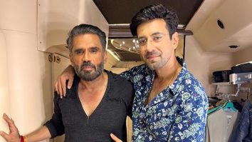 Karanvir Sharma pens an emotional note for Suniel Shetty after meeting him on the sets of Kesariveer