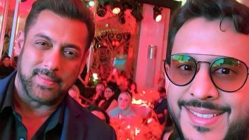 Salman Khan meets Aman Gupta, co-founder of boat at Dubai