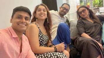 Aamir Khan catches up with Rani Mukerji; daughter Ira Khan shares photos with them and husband Nupur Shikhare