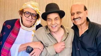 Dharmendra reunites with old friends Ranjeet and Avtar Gill, shares heartwarming photo