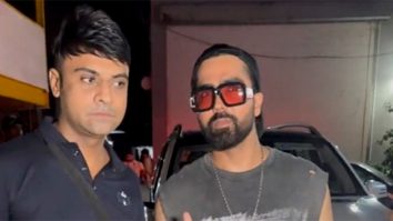 Harrdy Sandhu poses for a selfie with fans as he gets clicked at ‘Antisocial’