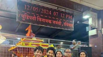 Ishq Vishk Rebound cast seeks blessings at Siddhivinayak temple