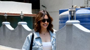 Photos: Kriti Kharbanda snapped outside a salon in Bandra