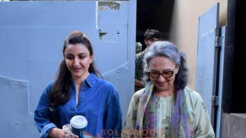 Photos: Kunal Kemmu, Soha Ali khan and Sharmila Tagore snapped in Bandra