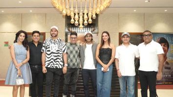 Rajkummar Rao, Triptii Dimri and team of Vicky Vidya Ka Woh Wala Video celebrate wrap-up with a party, see photo