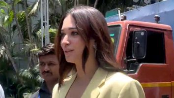 Tamannaah Bhatia poses with fans in Delhi amid Aranmanai 4 promotions