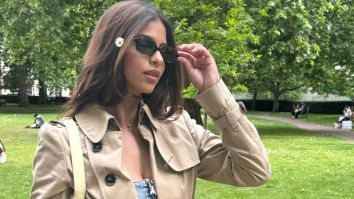 Suhana Khan sets style trends in denim dress and trench coat combo, captivates fans with effortless elegance